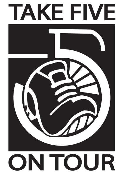 Logo Take 5 On Tour